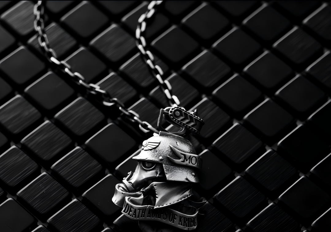 Krieg Oath of the Fallen Pendant – Warhammer 40K Inspired