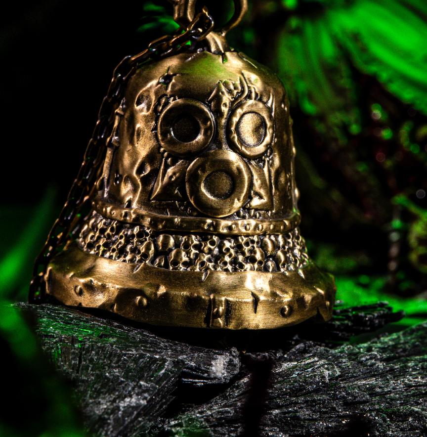 Brass Bell Necklace - Warhammer 40K Inspired