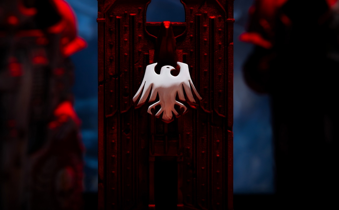 Raven Guard Brooch - Warhammer 40K Inspired