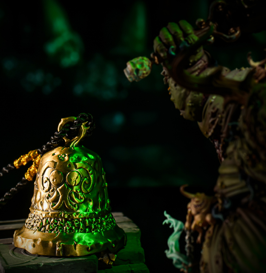 Brass Bell Necklace - Warhammer 40K Inspired