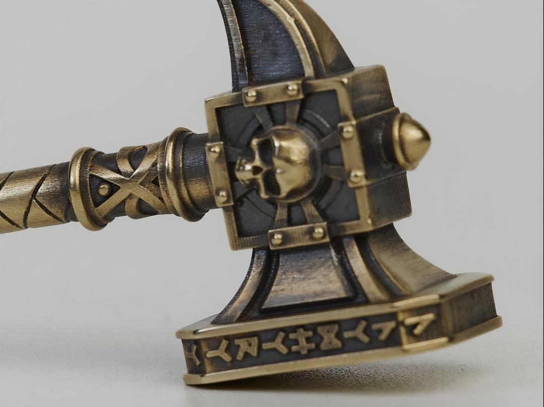 Gael Keychain - Warhammer 40K Inspired