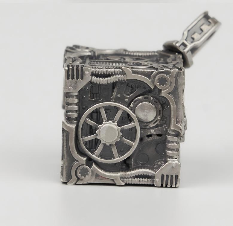 Adeptus Mechanicus Mind Machine Dice Core - Warhammer 40K Inspired