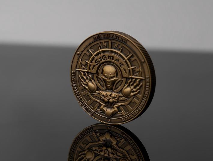 Relic of War Commemorative Coin – A Warhammer-Inspired Imperial Token