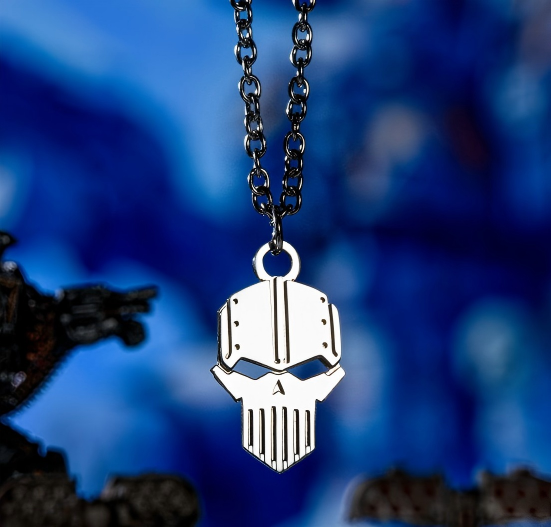 Iron Warriors Legion Necklace - Warhammer 40K Inspired
