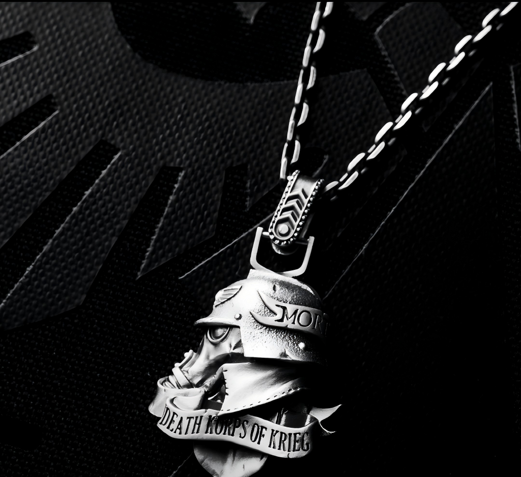 Krieg Oath of the Fallen Pendant – Warhammer 40K Inspired
