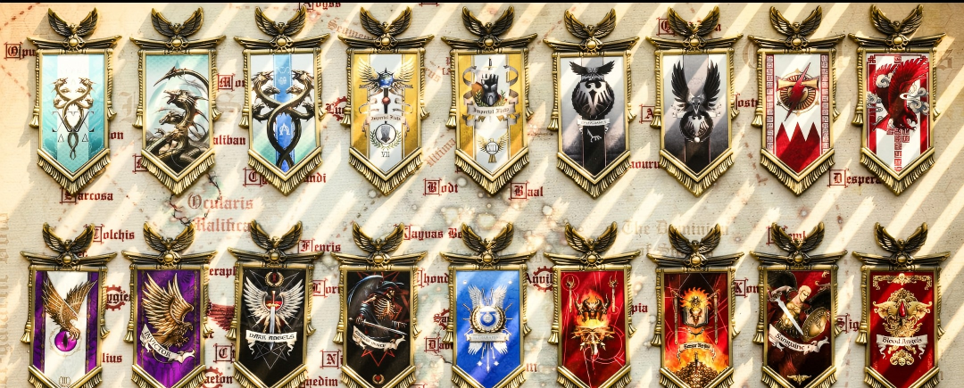 Horus Heresy Legion Flag Refrigerator Magnet - Warhammer 40K Inspired