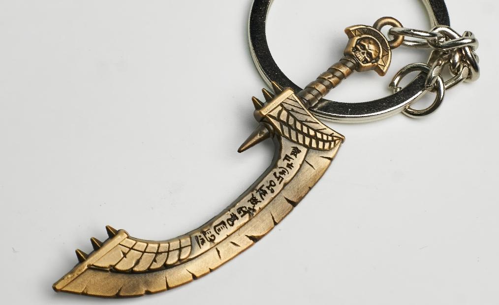 Nehekhara Scimitar Keychain – Warhammer-Inspired