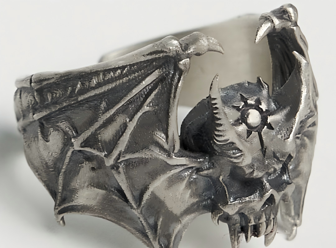 Demon Lord Wing Ring – Crowned by Darkness, Winged by Ruin