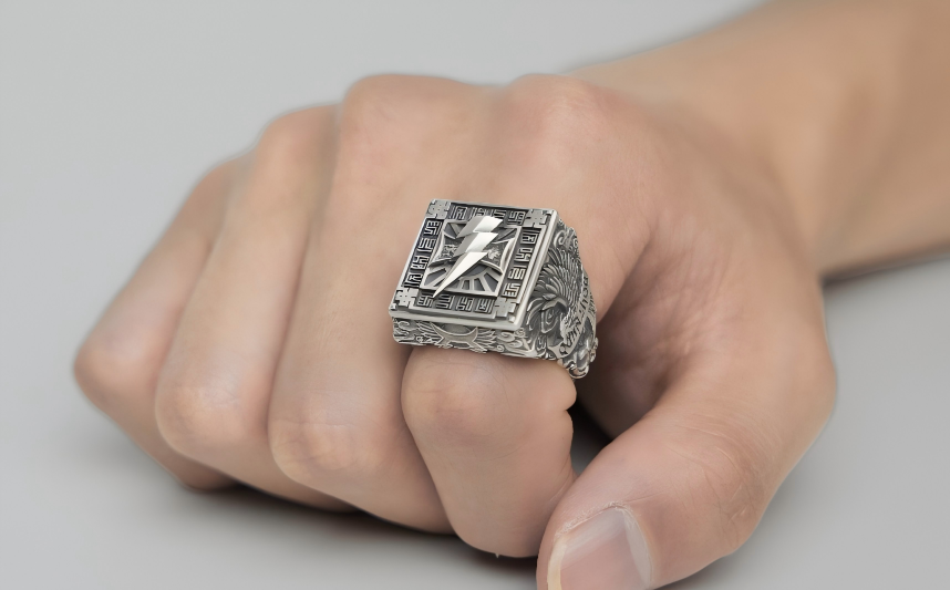 Ring of the Khan’s Skyseal – Warhammer 40K Inspired