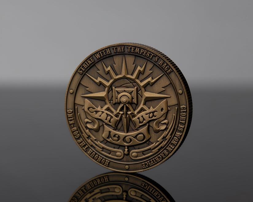 Relic of War Commemorative Coin – A Warhammer-Inspired Imperial Token