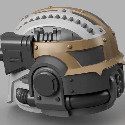 Steel Vanguard Helm – Tech-Knight Tactical Helmet Display Prop