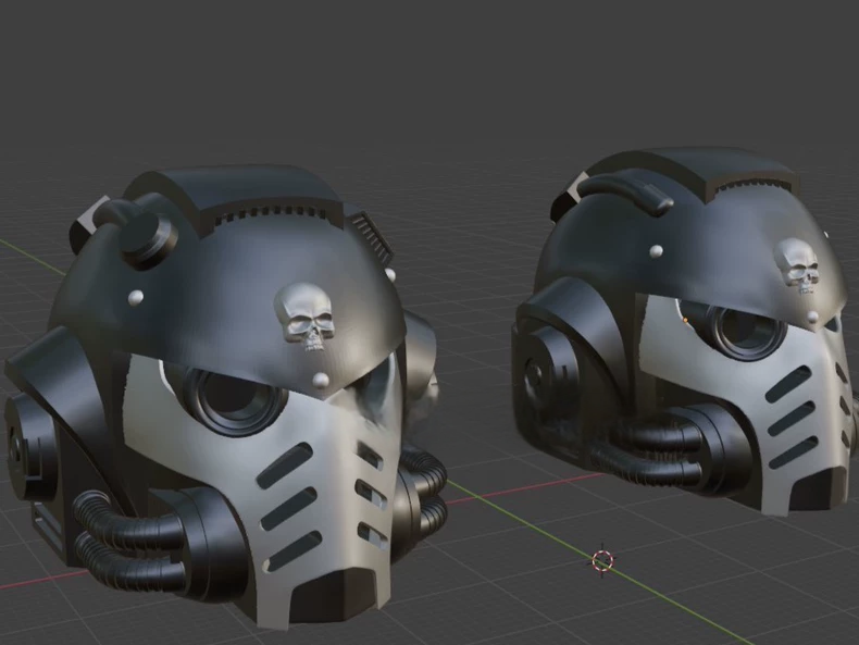 Skull Reaper Helmet – Grim Tactical Warrior Inspired Sci-Fi Collectible