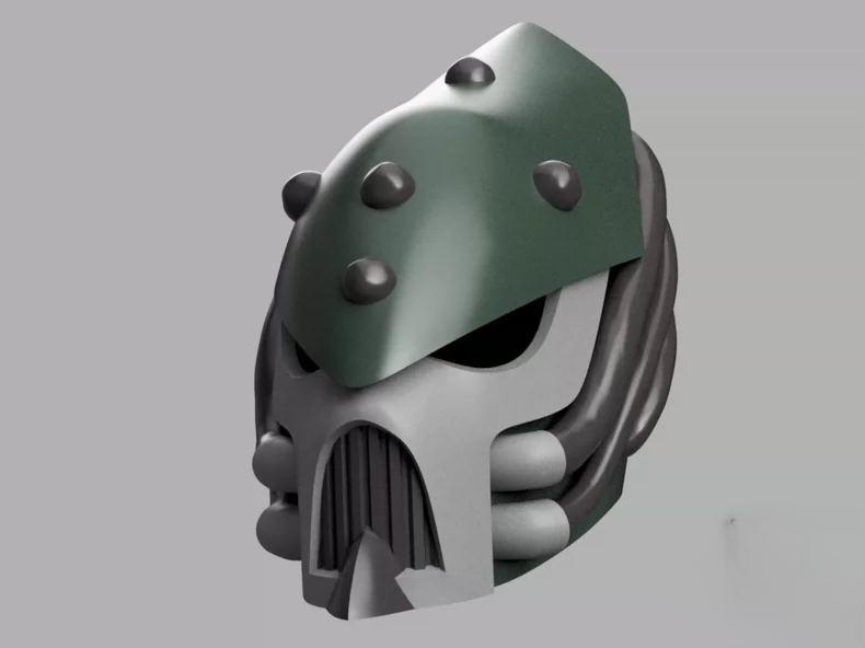 Plague Warden Helm – Death Guard Style War Helmet