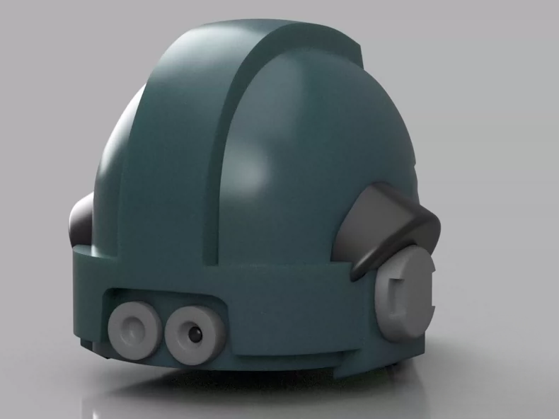 Siegeborn Helmet – Warhammer 40K Inspired Tactical Helm