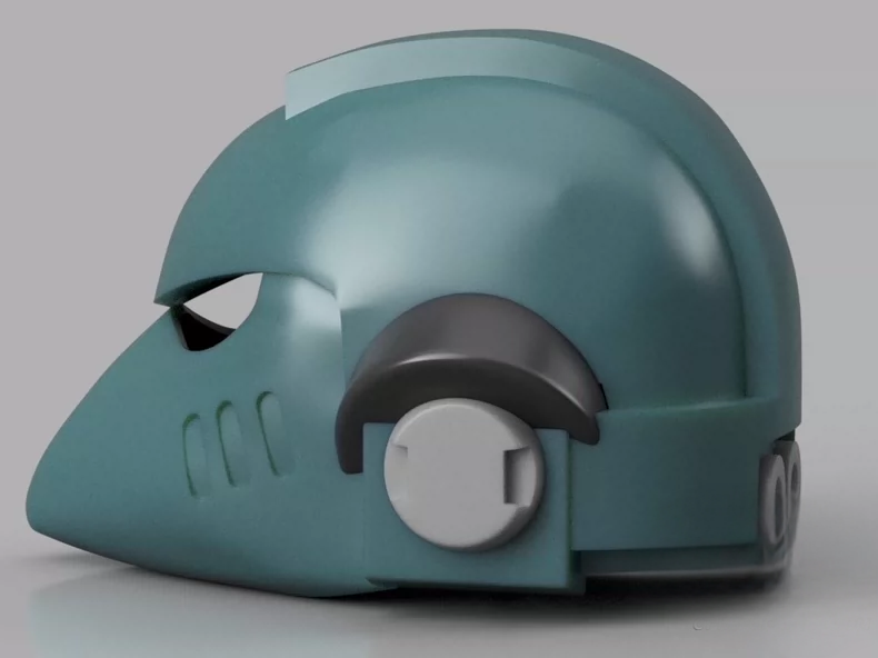 Siegeborn Helmet – Warhammer 40K Inspired Tactical Helm