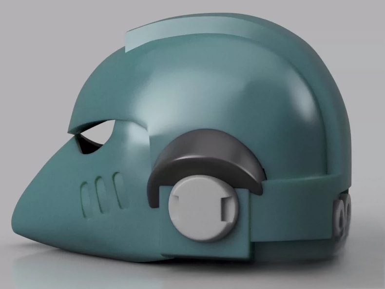 Siegeborn Helmet – Warhammer 40K Inspired Tactical Helm