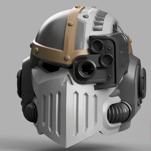 Steel Vanguard Helm – Tech-Knight Tactical Helmet Display Prop