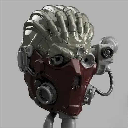 Techno-Arcane Cognis Helm – Adept Mechanist Headgear Replica