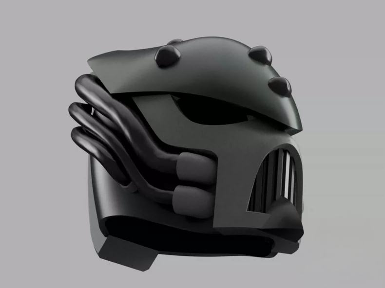 Plague Warden Helm – Death Guard Style War Helmet