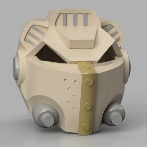 Iron Siege Helm – Warhammer 40K Mk.III Iron Armor Inspired Helmet Prop