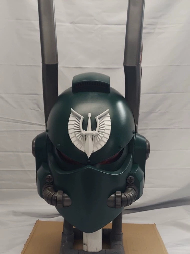 Fallen Angel’s Helm – Dark Angels Warhammer 40K Inspired Helmet Prop
