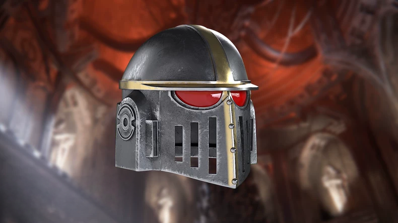 Crusader Sentinel Helm – Gothic Templar Sci-Fi War Helmet