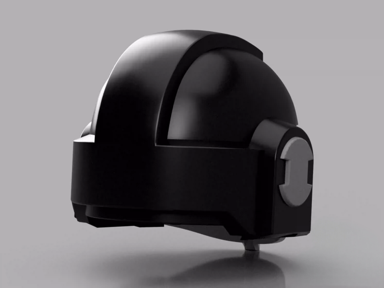 Iron Will Helmet – Warhammer 40K Inspired Iron Hands Tactical Helm