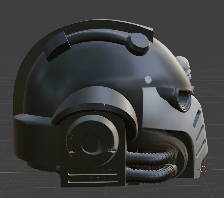 Skull Reaper Helmet – Grim Tactical Warrior Inspired Sci-Fi Collectible