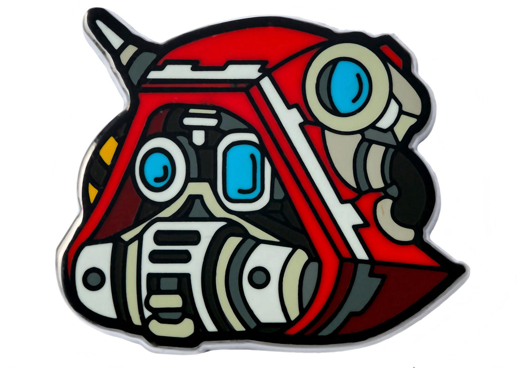 Imperial Armed Forces Helmet Badge - Warhammer 40K Inspired