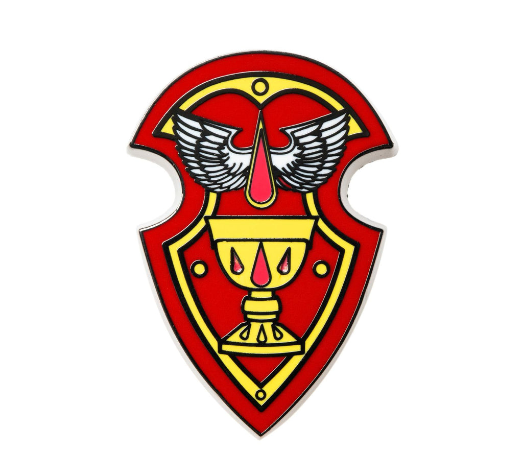 Imperial Fists Legion Badge Pin - Warhammer 40K Inspired