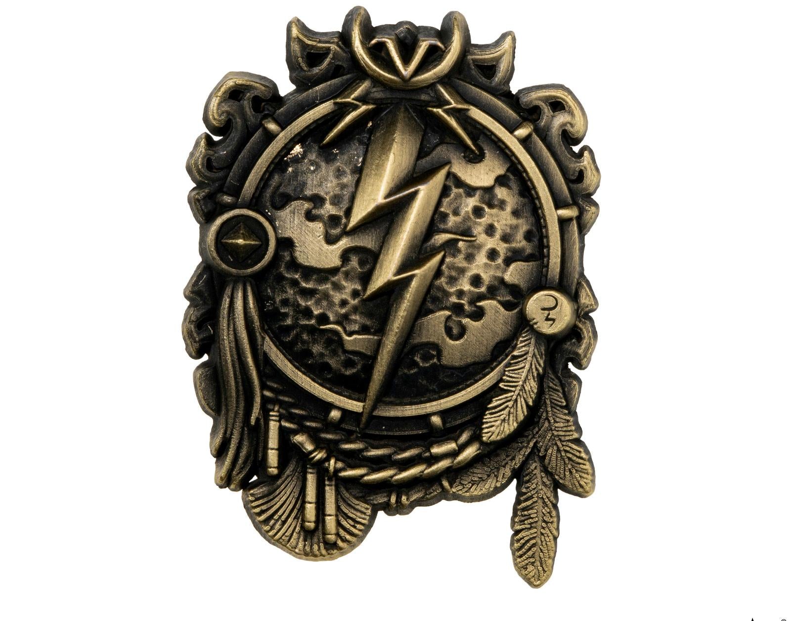 Honor Company Battle Badge – Warhammer-Inspired Service Medallion Pin