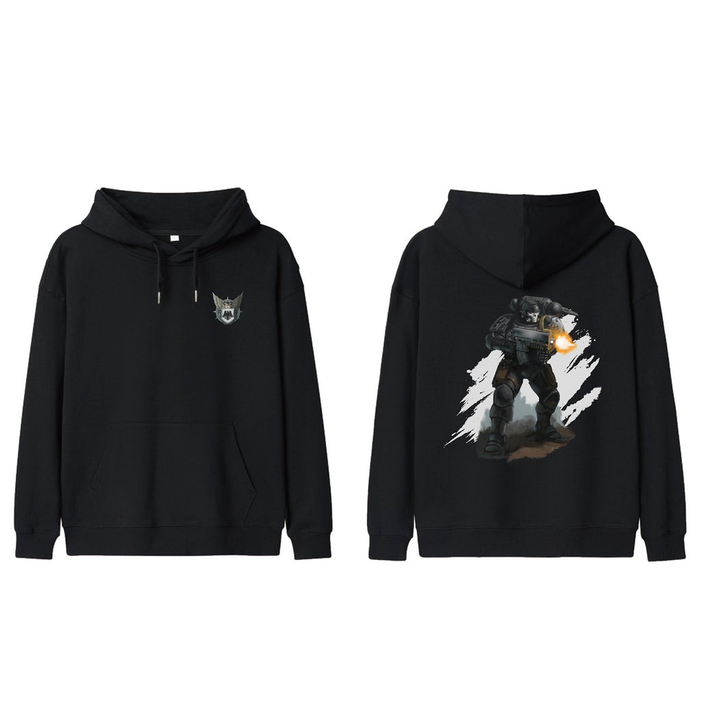 Honor Company Battle Hoodie – Warhammer-Inspired Gothic Military