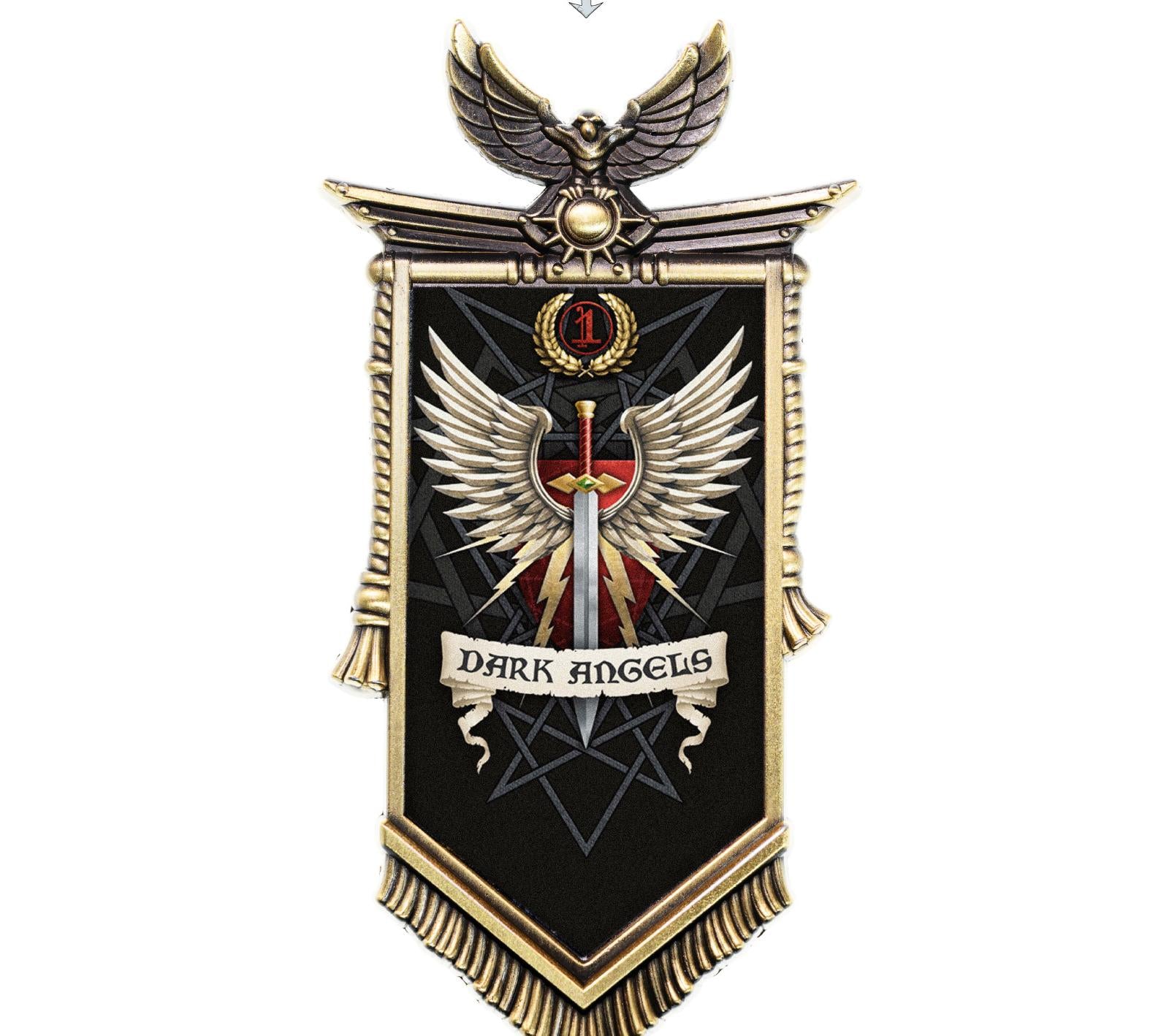 Horus Heresy Legion Flag Refrigerator Magnet - Warhammer 40K Inspired
