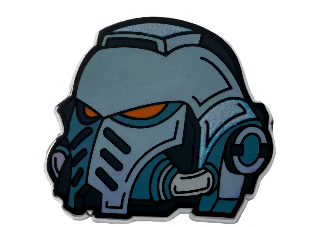 Imperial Armed Forces Helmet Badge - Warhammer 40K Inspired
