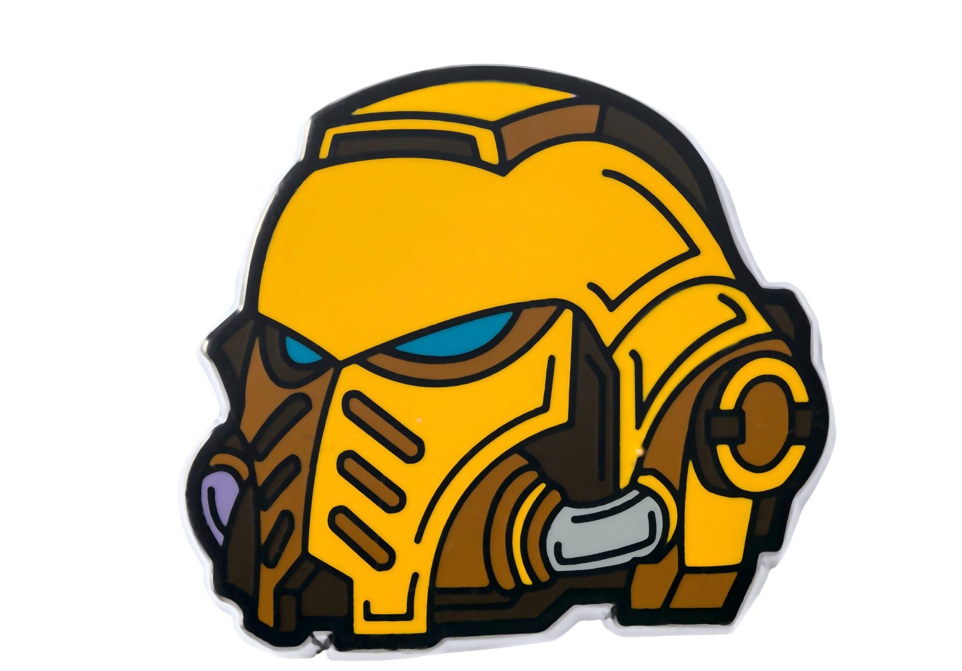 Imperial Armed Forces Helmet Badge - Warhammer 40K Inspired