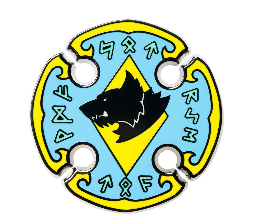 Imperial Fists Legion Badge Pin - Warhammer 40K Inspired