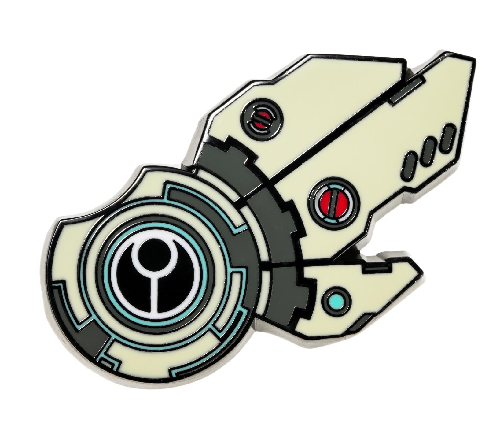 Imperial Fists Legion Badge Pin - Warhammer 40K Inspired