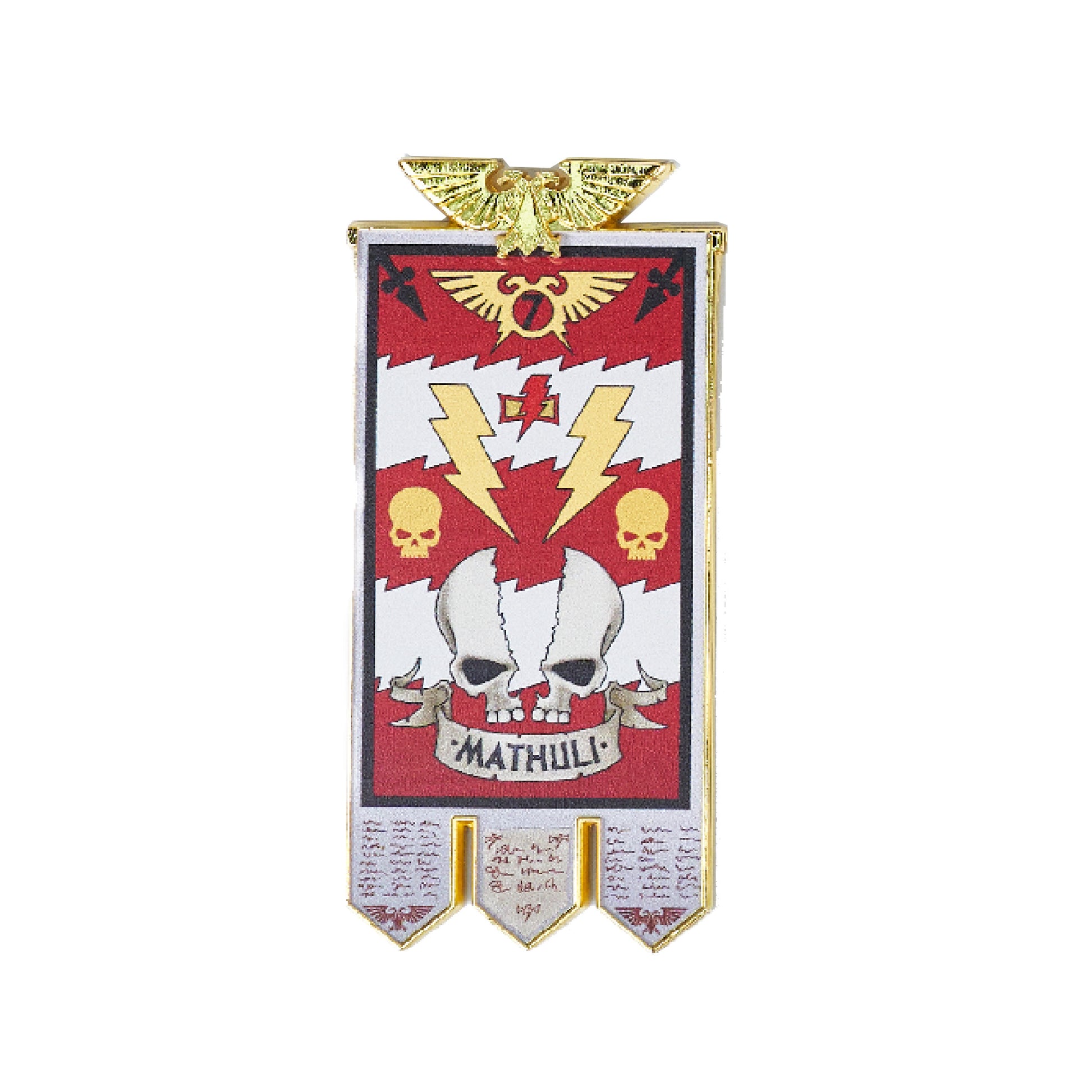 Chapter Banner Magnet – The Banner Flies Eternal