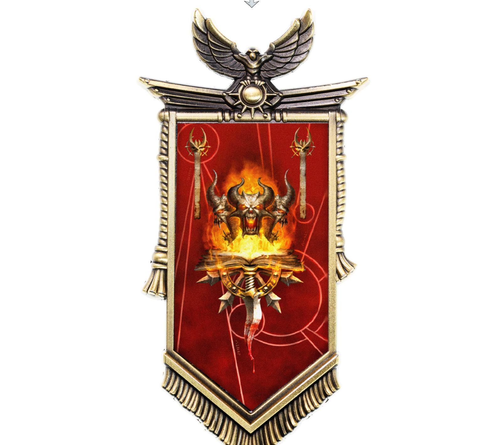 Horus Heresy Legion Flag Refrigerator Magnet - Warhammer 40K Inspired