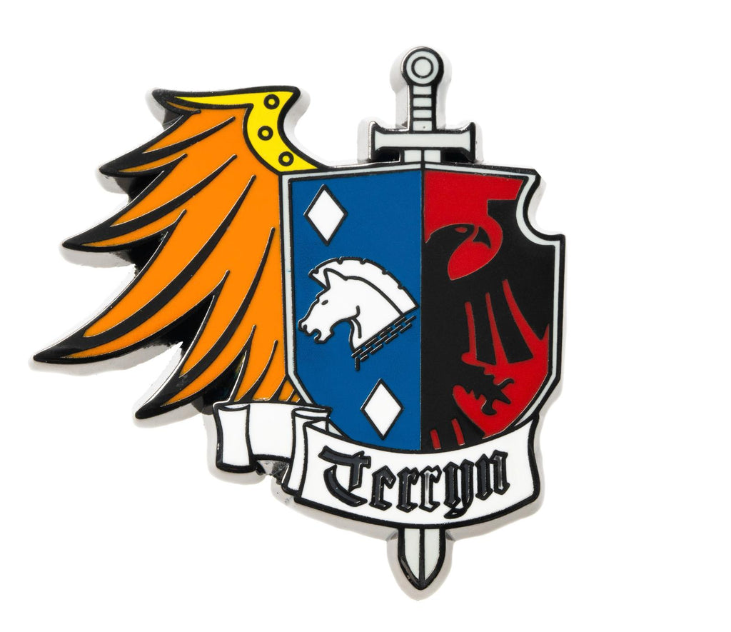 Imperial Fists Legion Badge Pin - Warhammer 40K Inspired