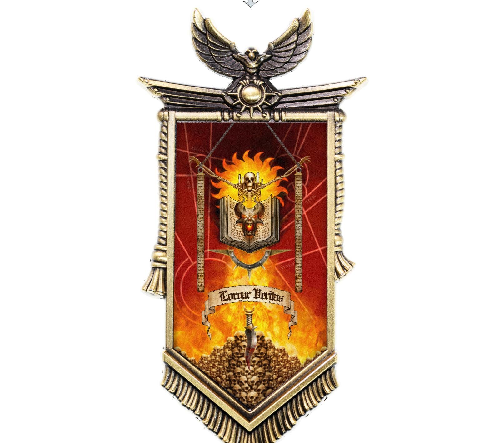 Horus Heresy Legion Flag Refrigerator Magnet - Warhammer 40K Inspired