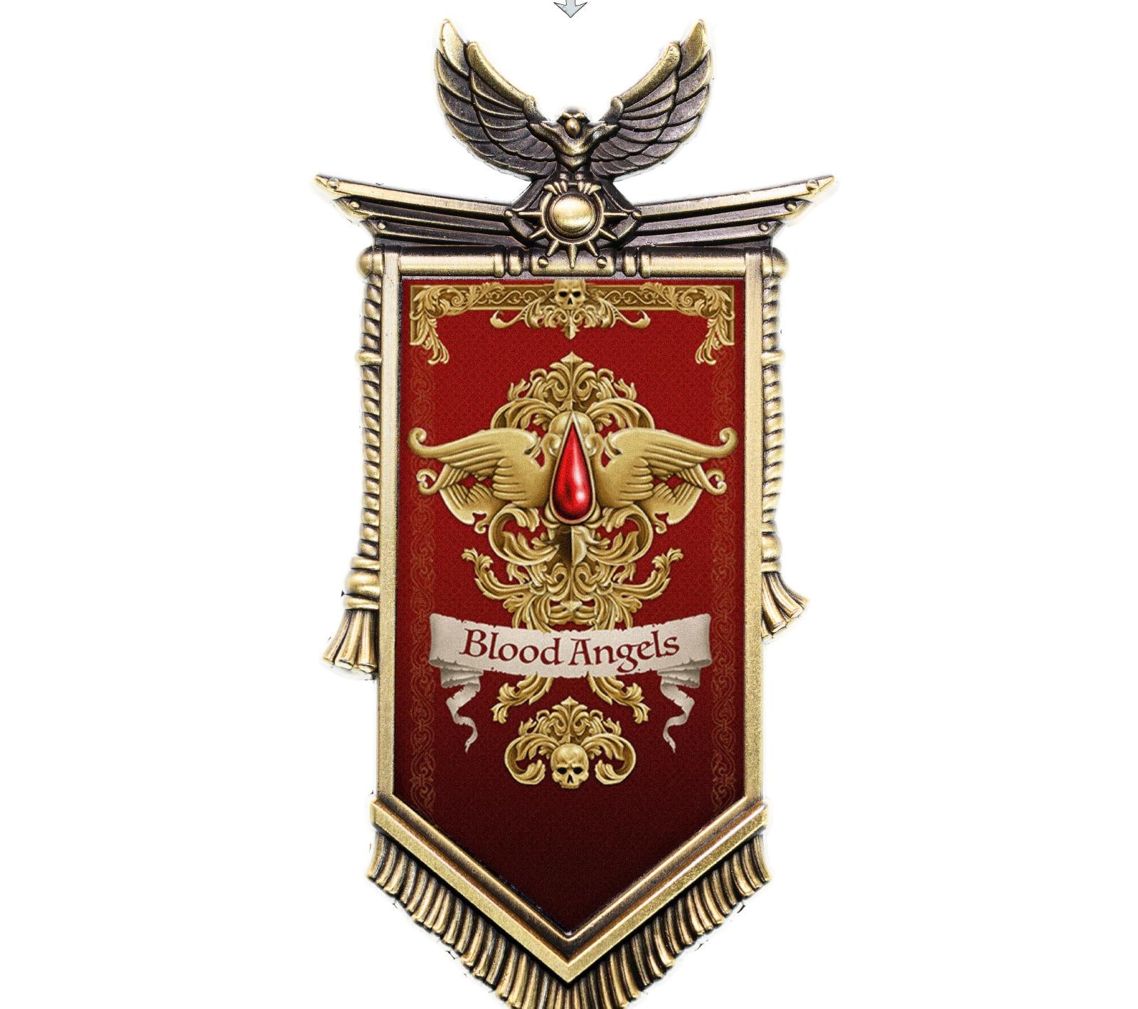 Horus Heresy Legion Flag Refrigerator Magnet - Warhammer 40K Inspired