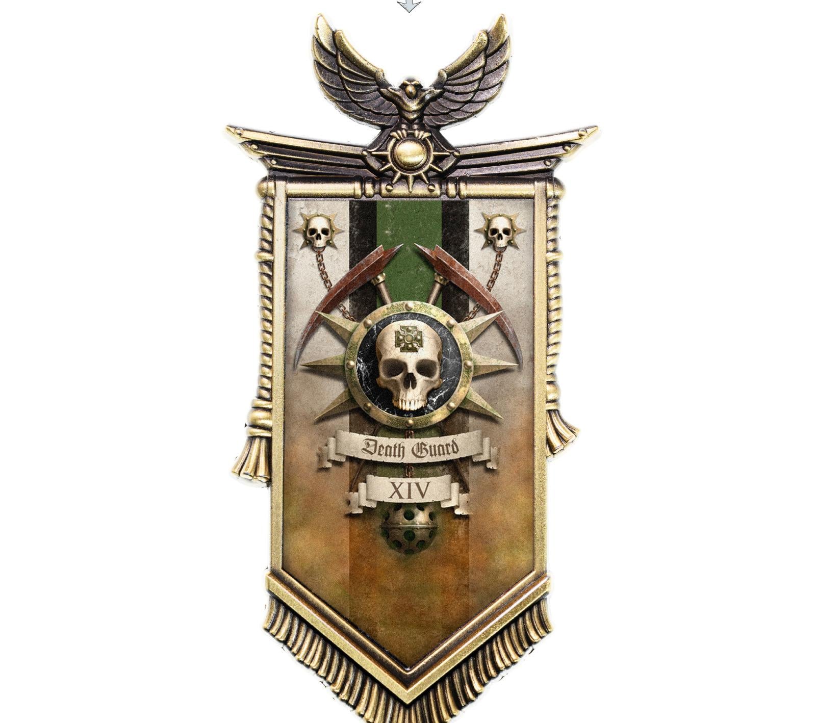 Horus Heresy Legion Flag Refrigerator Magnet - Warhammer 40K Inspired