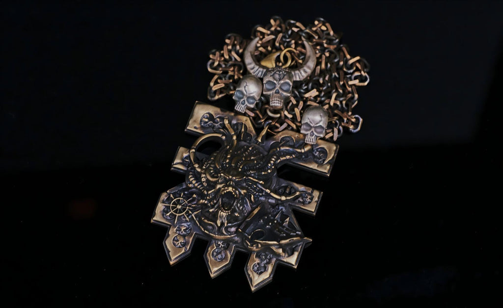 Angron's Wrath Necklace - Warhammer 40K Inspired