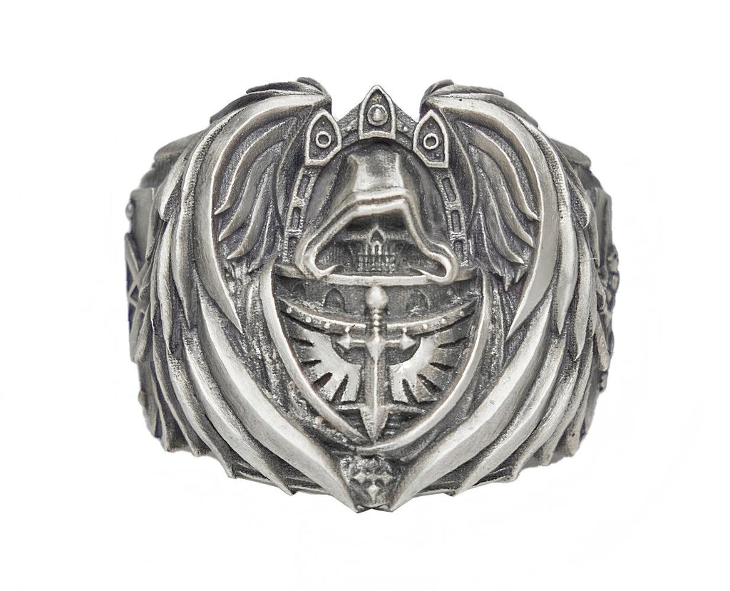 Dark Angels Ring - Warhammer 40K Inspired
