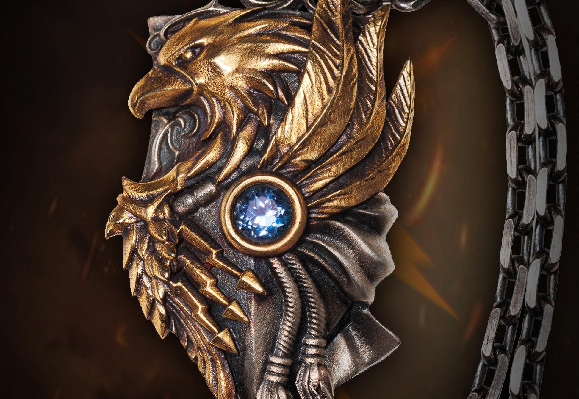 The Watcher Pendant – A Warhammer-Inspired Symbol of Eternal Vigilance