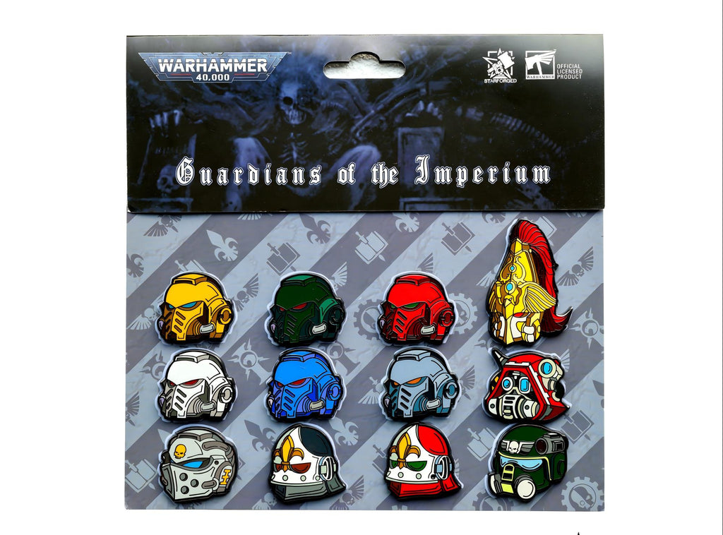 Imperial Armed Forces Helmet Badge - Warhammer 40K Inspired