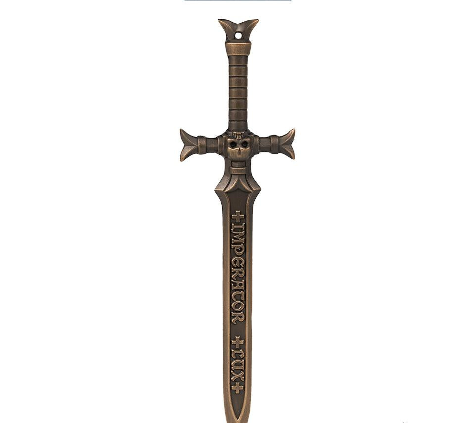 Black Sword Keychain - Warhammer 40K Inspired