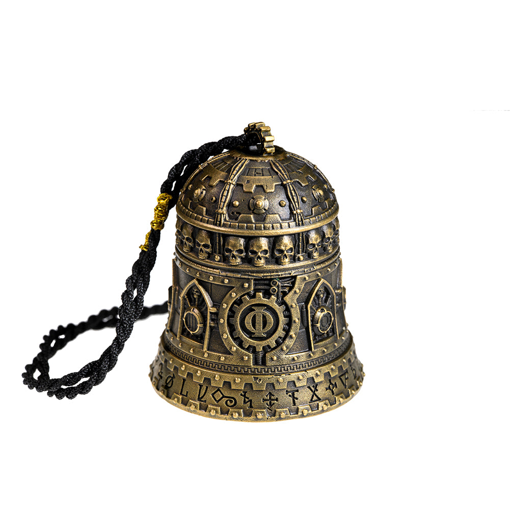 Omnissiah’s Dominus Bell Pendant – Adeptus Mechanicus Inspired Relic
