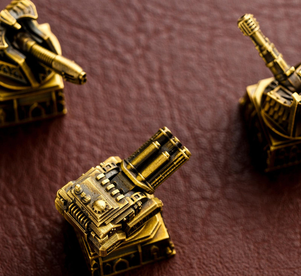 Macro Cannon Artisan Keycap – Firepower from Orbit